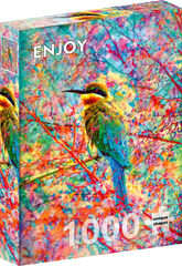 Enjoy Puzzle 1000 Palan Palapeli Happy Bird