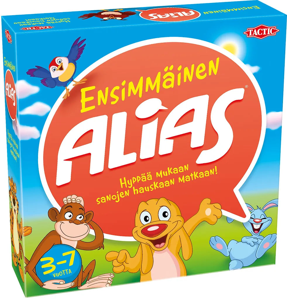 Ensimmäinen Alias- Lautapeli/Sananselityspeli