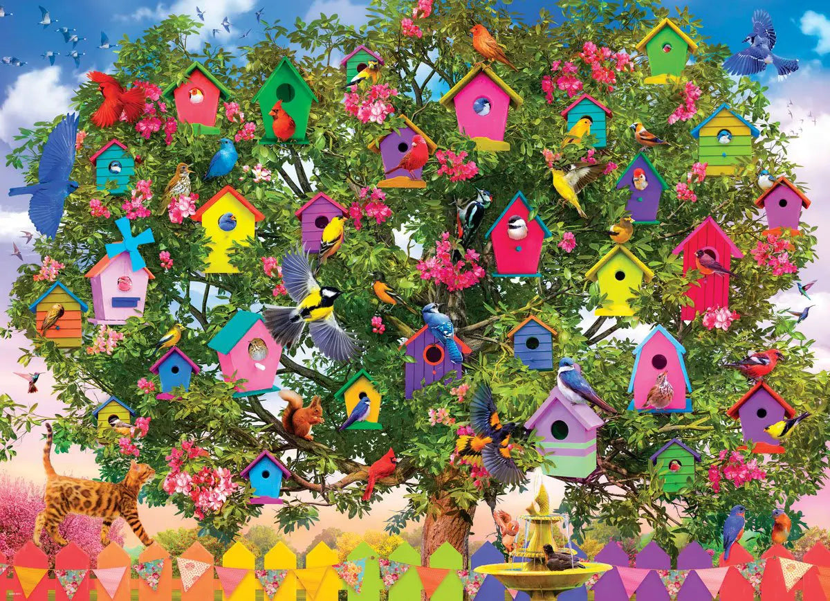 Eurographics 1000 Palan Palapeli Bird House Hotel