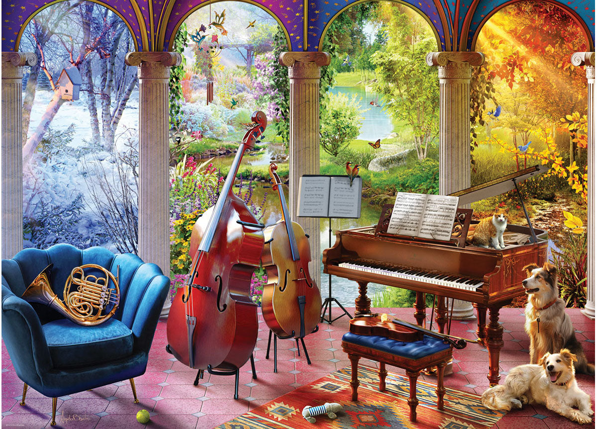 Eurographics 1000 Palan Palapeli Four Seasons