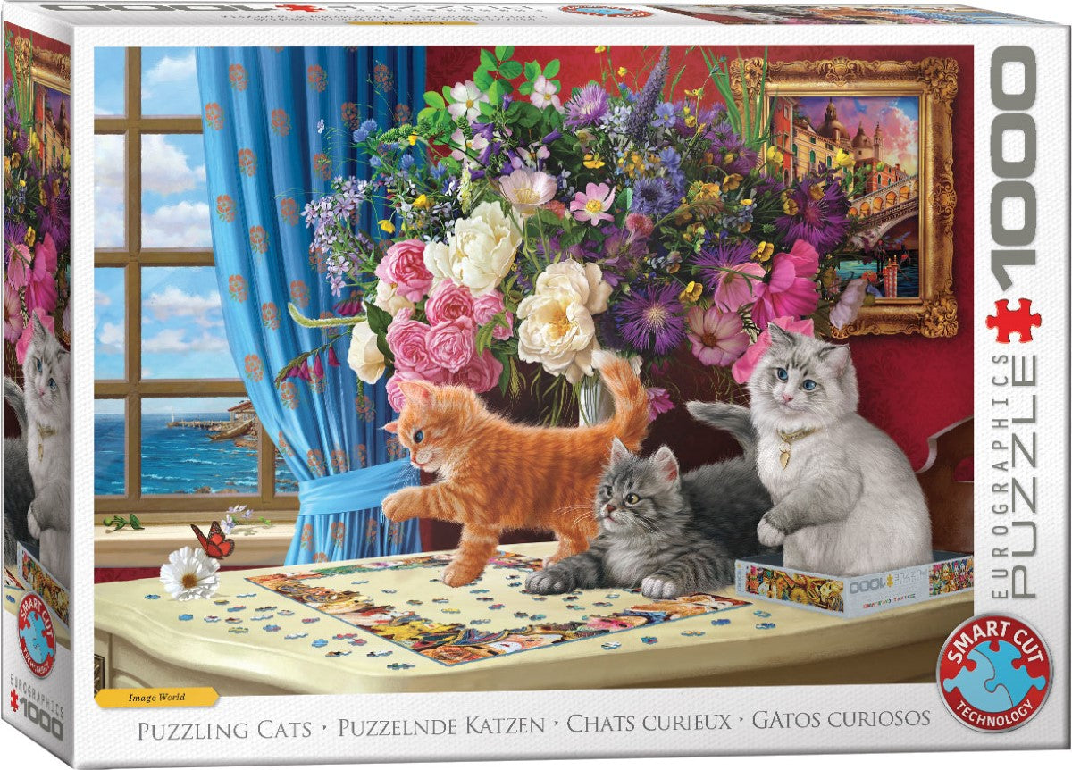 Eurographics 1000 Palan Palapeli Puzzling Cats