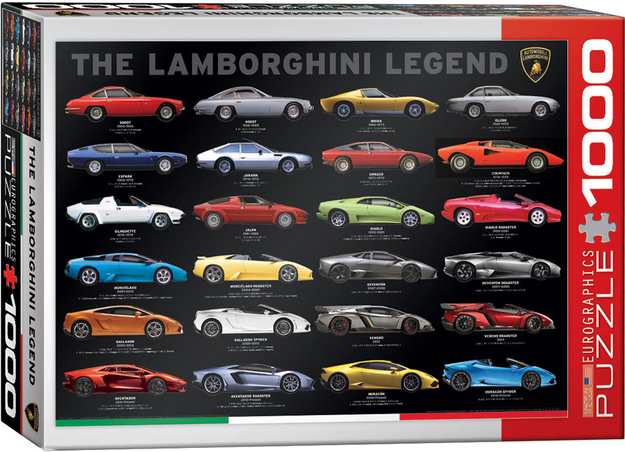 Eurographics 1000 Palan Palapeli The Lamborghini Legend