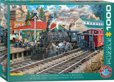 Eurographics 1000 Palan Palapeli The Old Depot Station