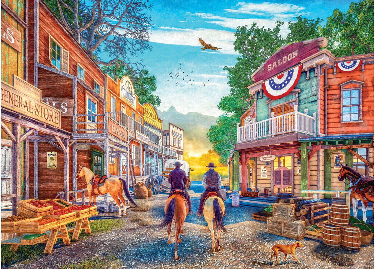 Eurographics 1000 Palan Palapeli Wild West Country