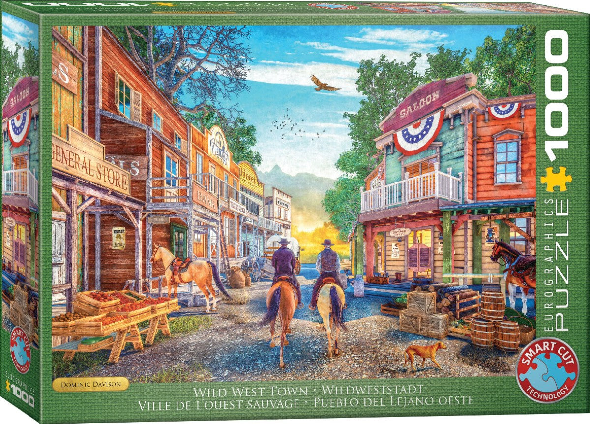 Eurographics 1000 Palan Palapeli Wild West Country
