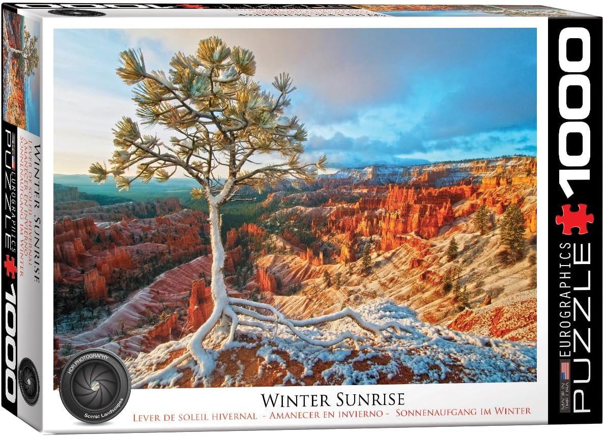 Eurographics 1000 Palan Palapeli Winter Sunrise