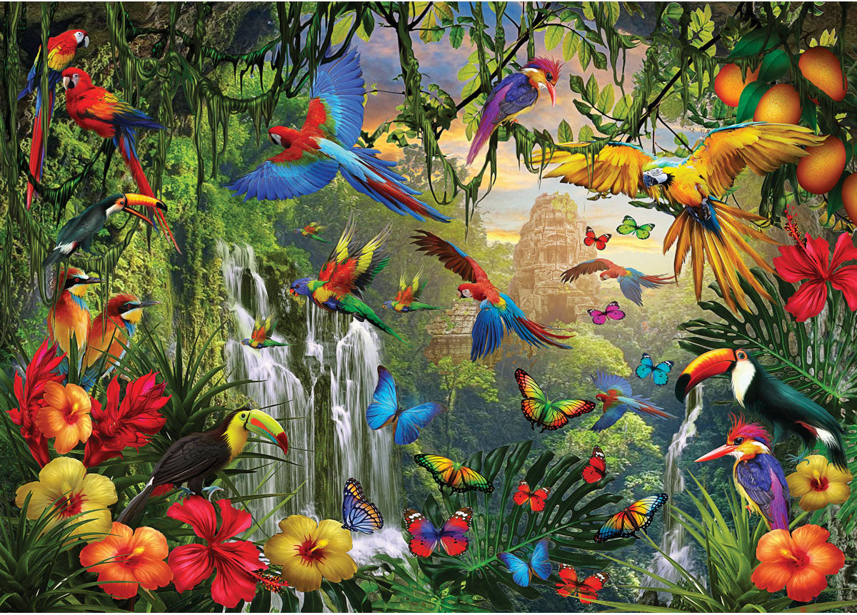 Eurographics 500 Palan Palapeli Tropical Bird Paradise