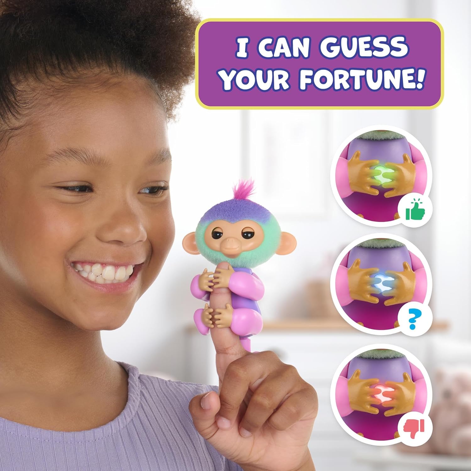 Fingerlings Apina Monivärinen Magic Moods