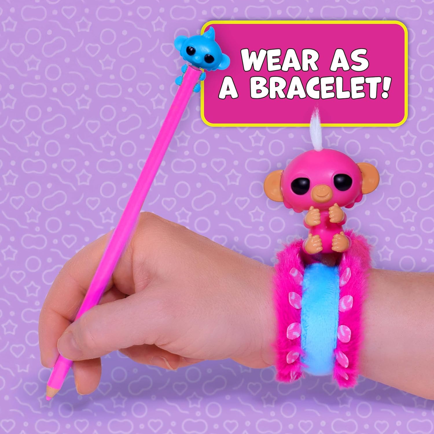Fingerlings Pinkies Interaktiivinen Yllätyshahmo