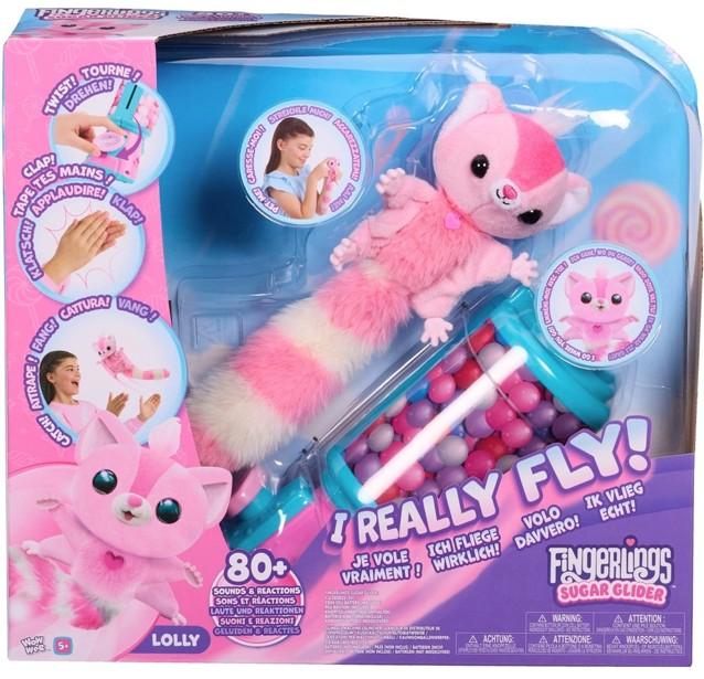 Fingerlings Sugar Glider Interaktiivinen Liitopossum
