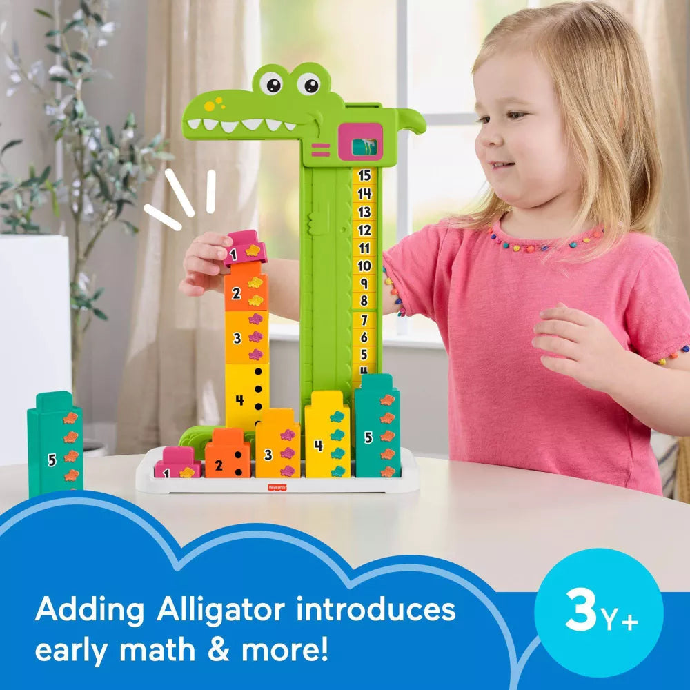 Fisher-Price Adding Alligator, Laskeva Alligaattori