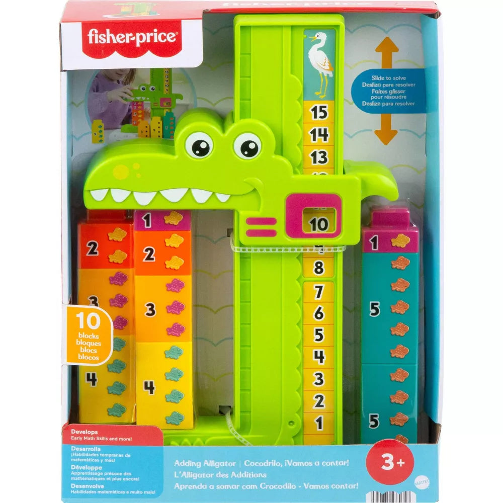 Fisher-Price Adding Alligator, Laskeva Alligaattori