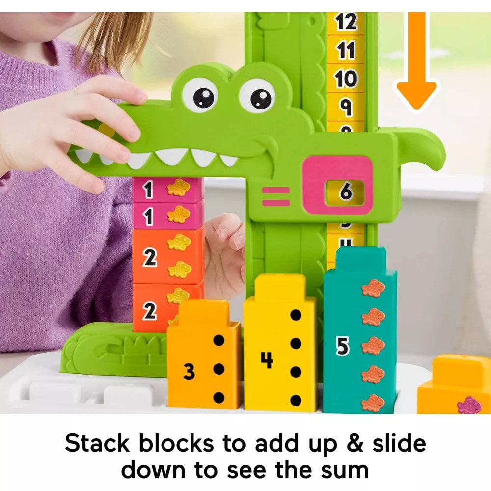 Fisher-Price Adding Alligator, Laskeva Alligaattori