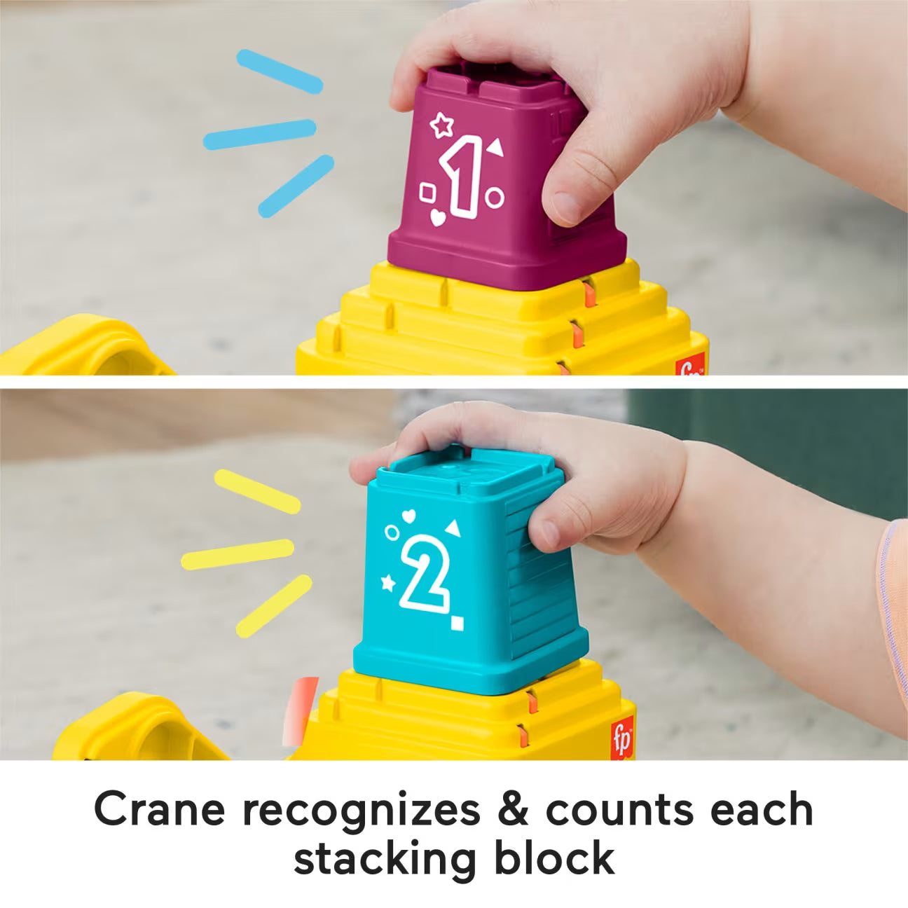 Fisher-Price Count And Stack Nosturi