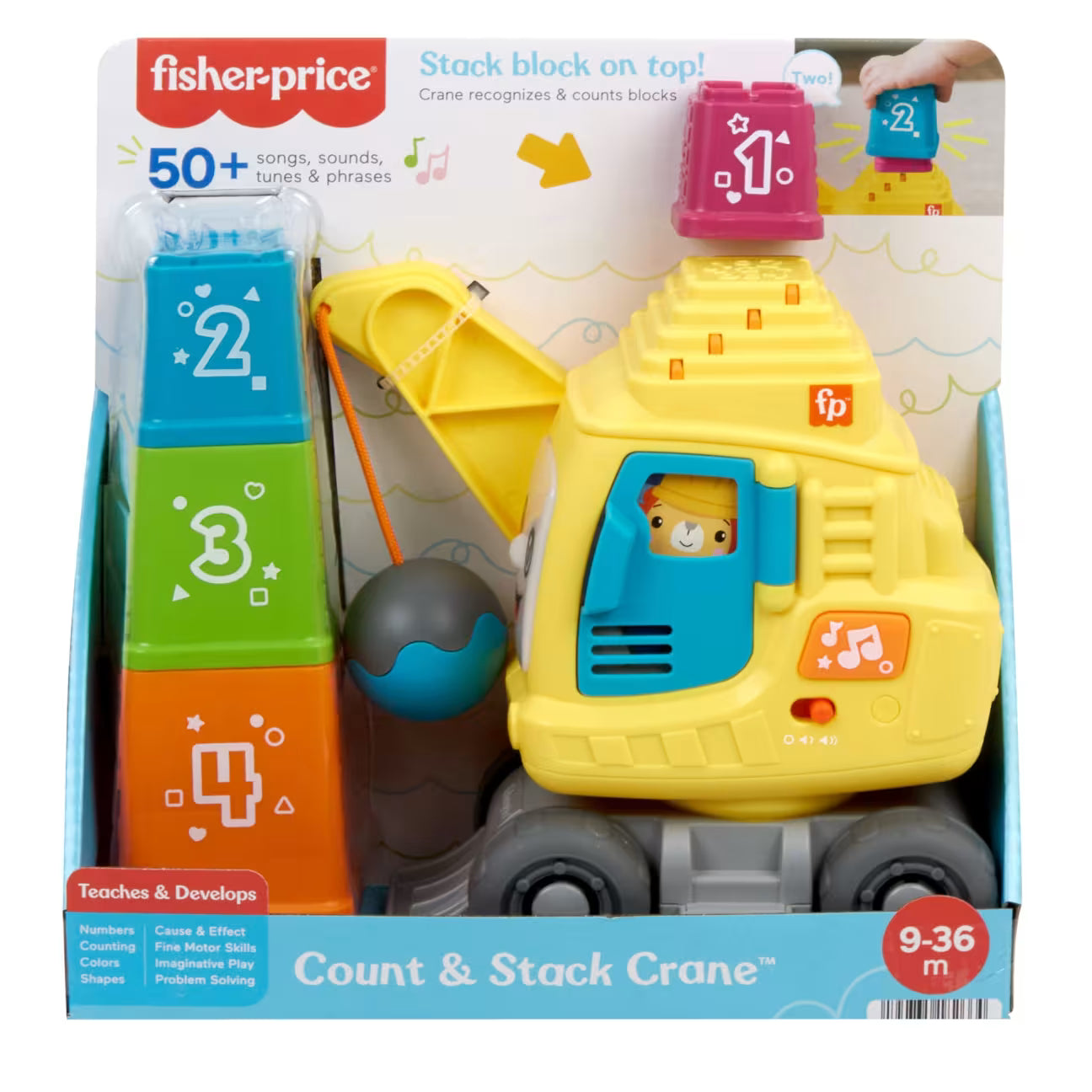 Fisher-Price Count And Stack Nosturi