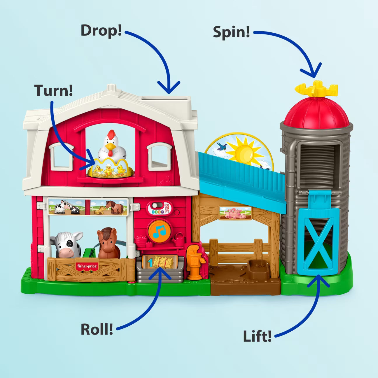 Fisher-Price Little People Maatila Äänillä ja Valoilla