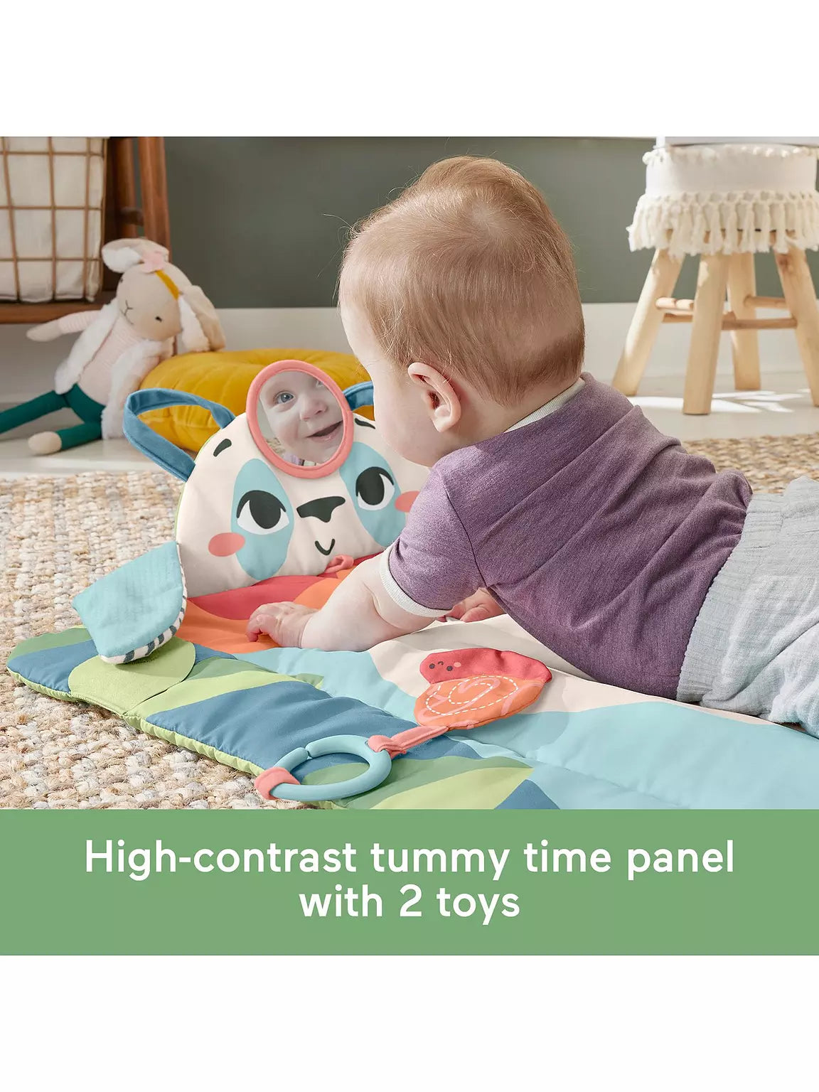 Fisher-Price Planet Friends Panda 3 in 1 Leikkimatto/Aktiviteettimatto