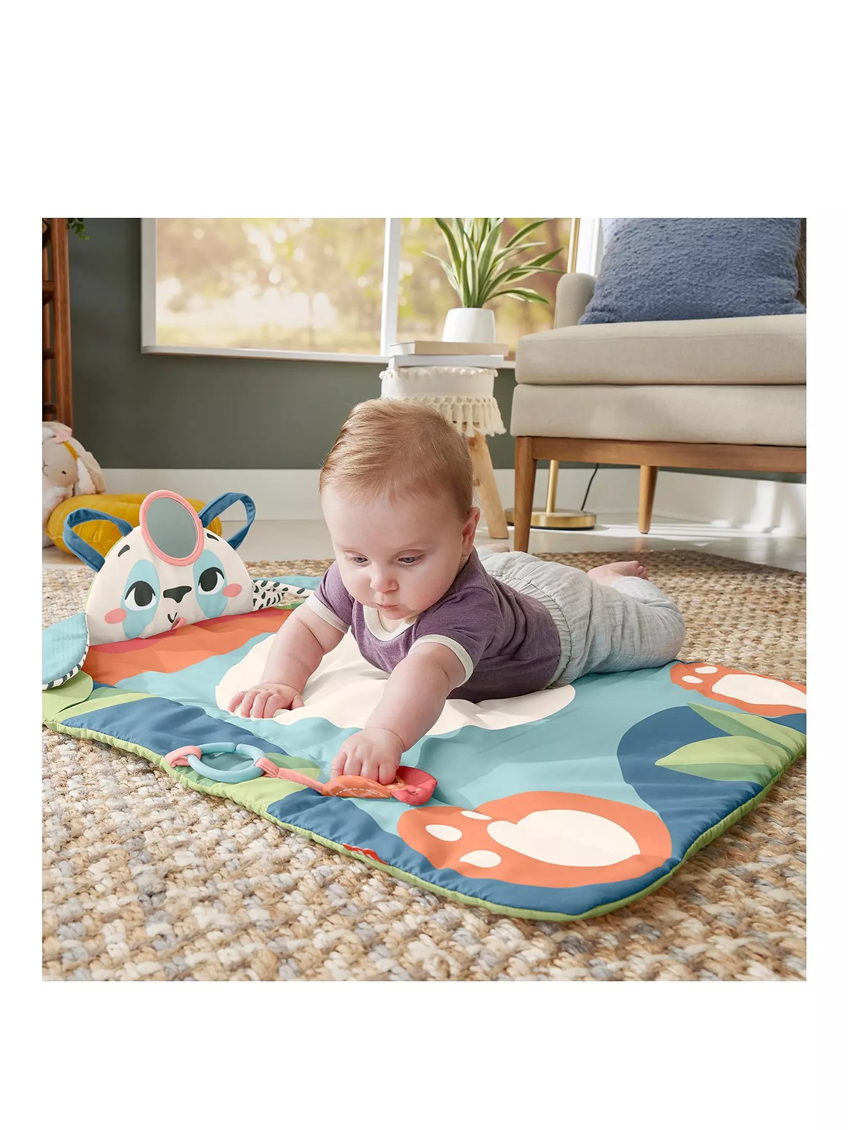 Fisher-Price Planet Friends Panda 3 in 1 Leikkimatto/Aktiviteettimatto