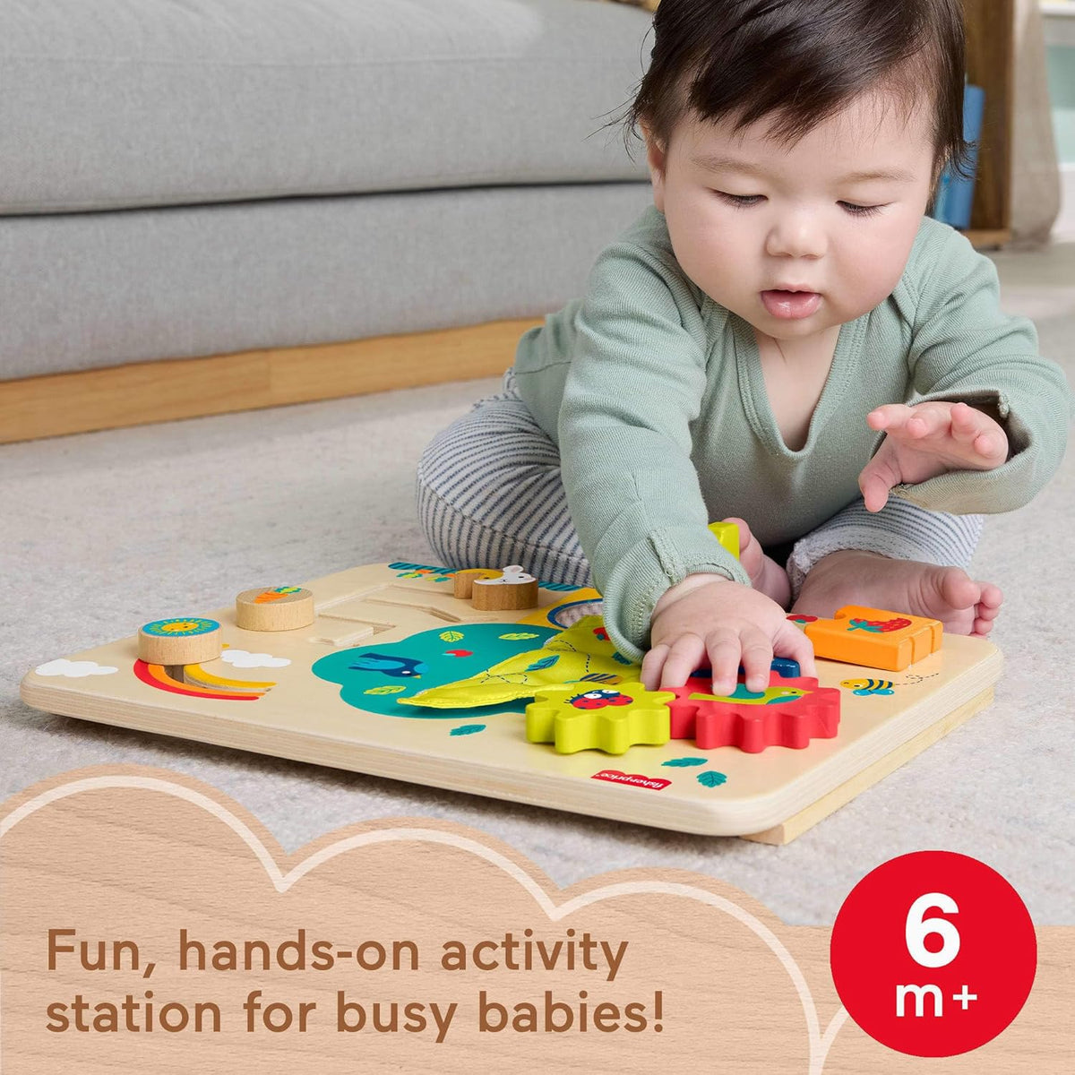 Fisher-Price Puinen Aktiviteettilauta/Busyboard