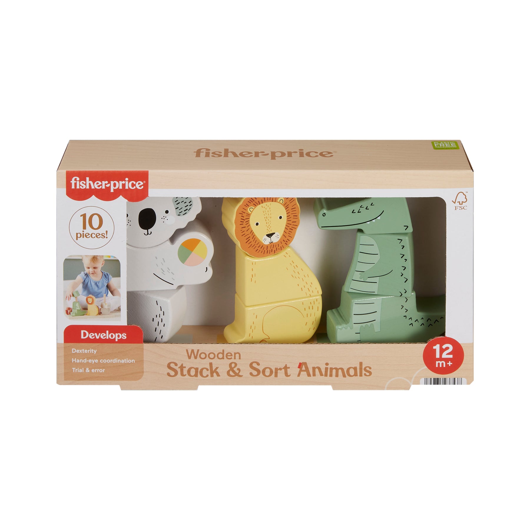 Fisher-Price Puiset Stack and Sort Animals