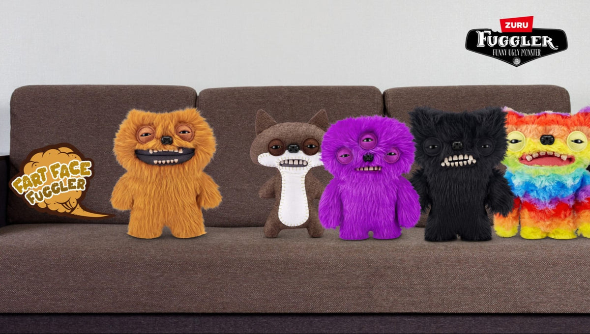Fuggler Fart Face Pehmeä Pierumonsteri Lajitelma