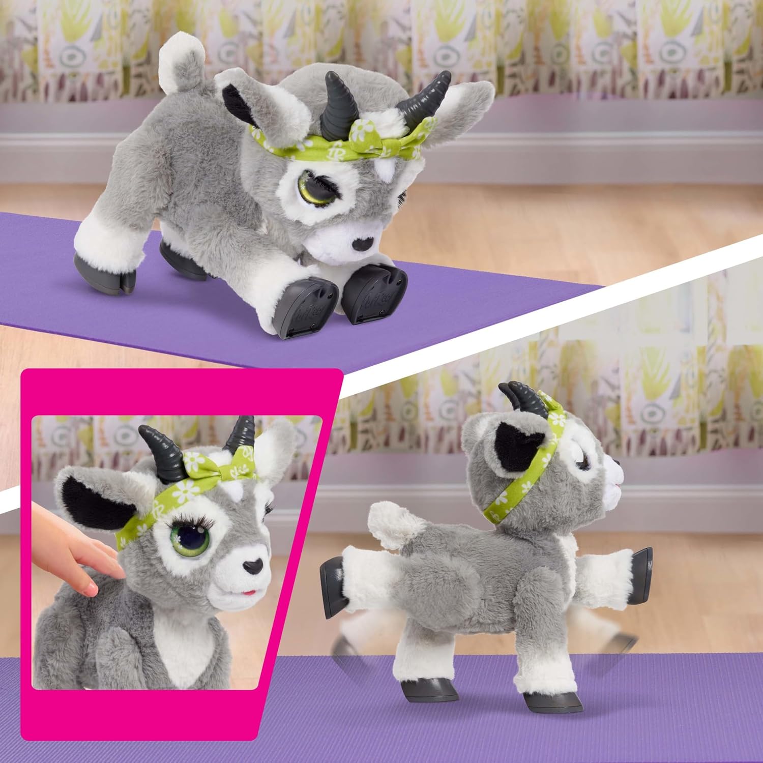 Furreal Daisy Yoga Goat Interaktiivinen Jooga Vuohi