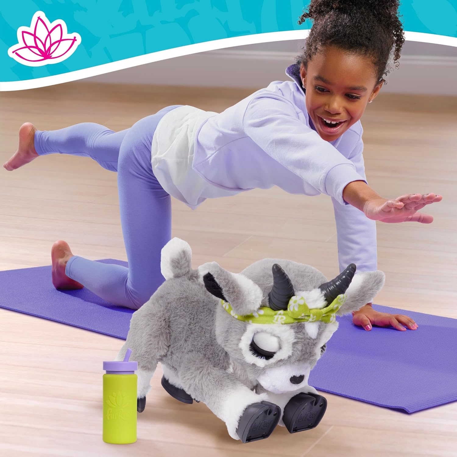 Furreal Daisy Yoga Goat Interaktiivinen Jooga Vuohi