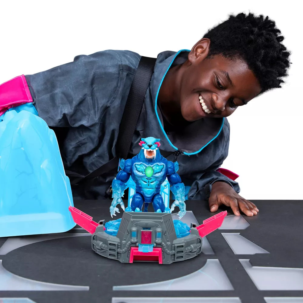 Mr Beast LAB Mutators Cryo Lab Collector Figure Valoilla ja Äänillä