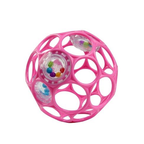 Oball Classic Reikäpallo Pinkki Helistimellä