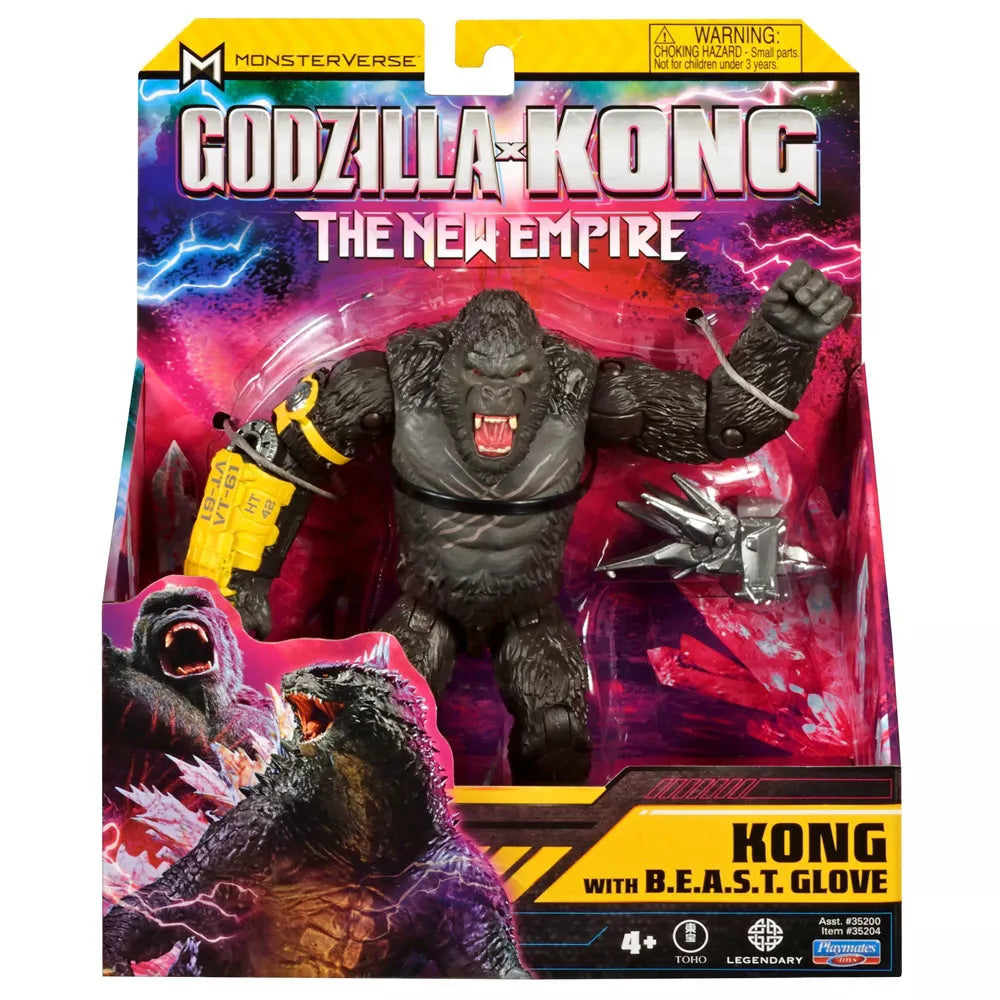 Godzilla x Kong The New Empire Kong Käsivarsipanssarilla 15cm