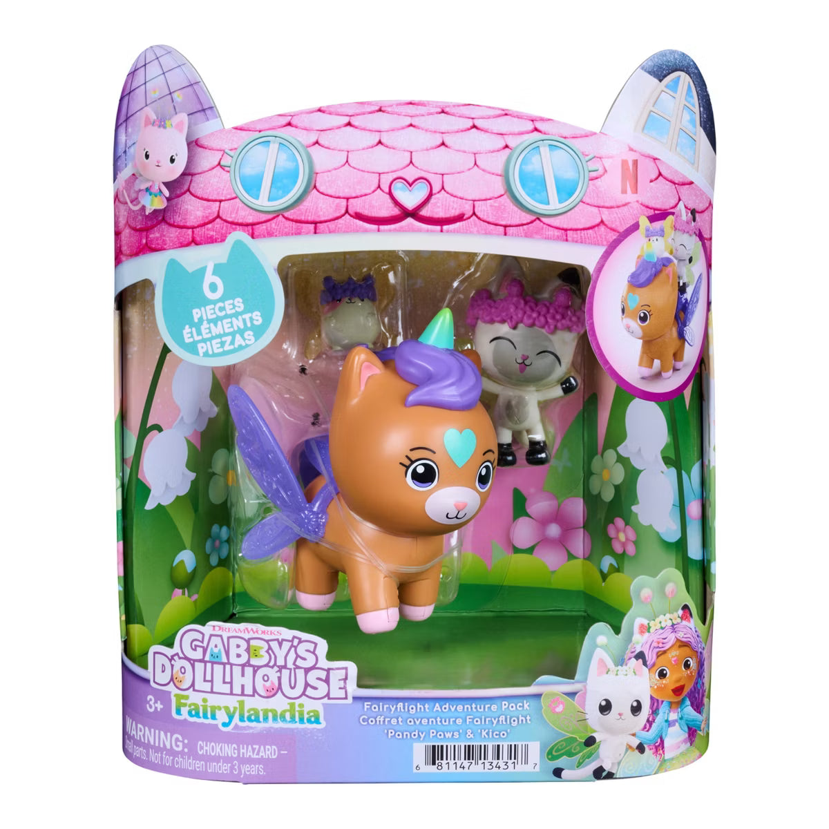 Gabby's Dollhouse Pandy ja Kico Hahmopakkaus