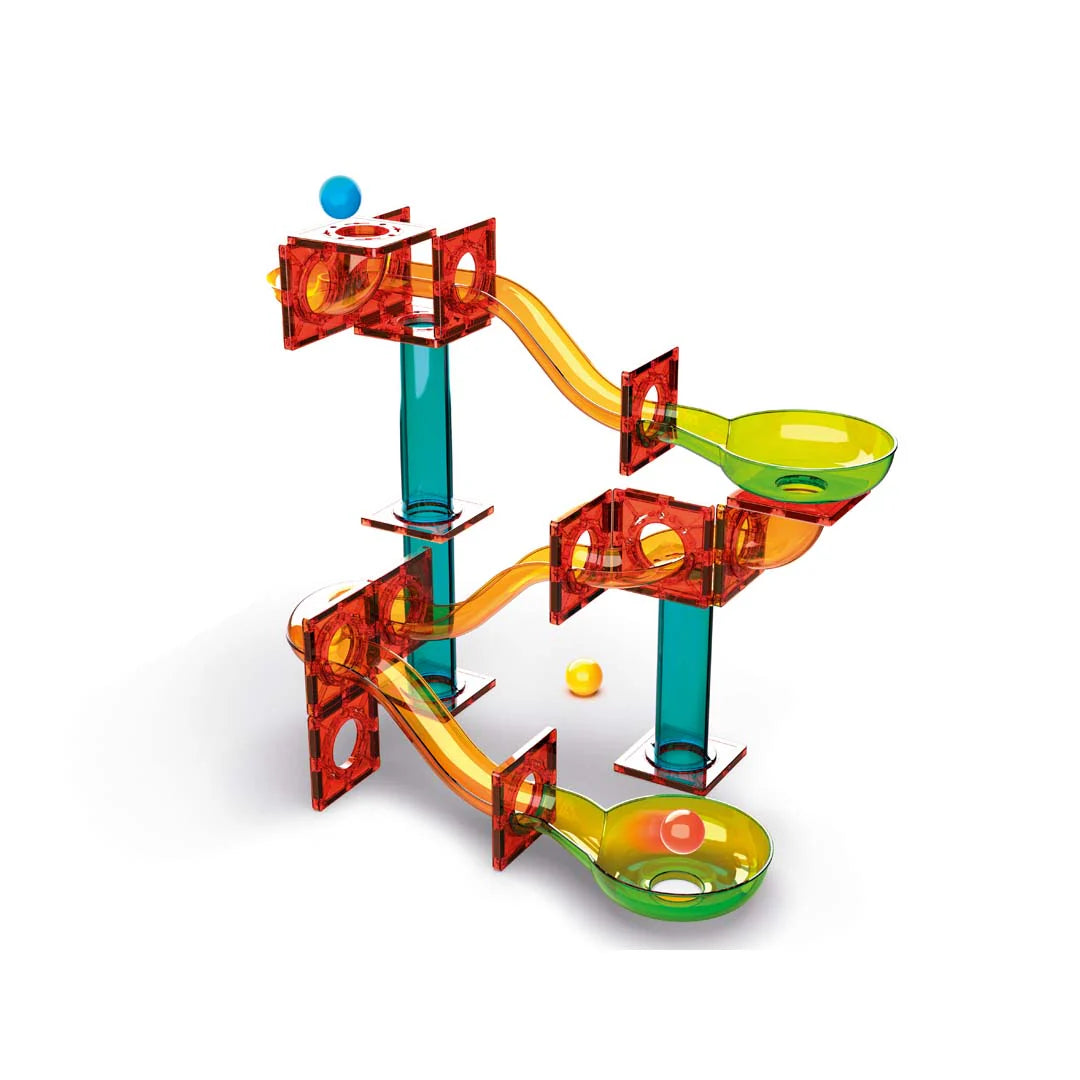 Geomag Magnetic Tiles Marble Run Rakennettava Magneettinen Kuularata 45 Osaa