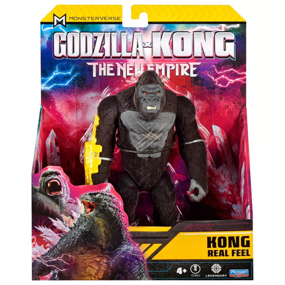 Godzilla x Kong Real Feel 15 cm Samettipintainen Gorilla