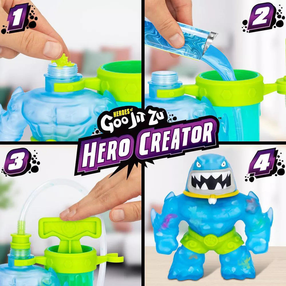 Goo Jit Zu Hero Creator Tee Oma Trash Venyteltävä Hahmo