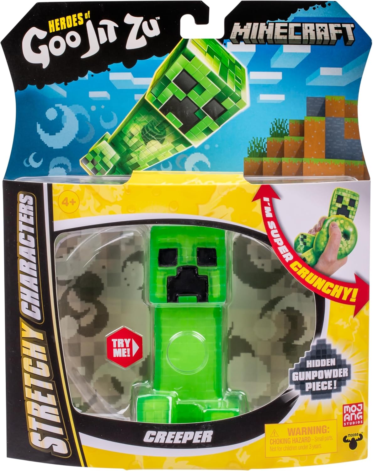 Goo Jit Zu Venyteltävä Hahmo Minecraft Creeper