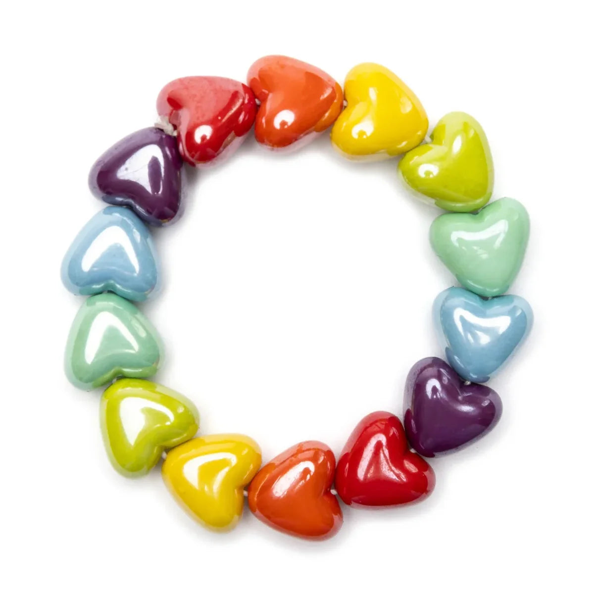 Great Pretenders Sateenkaari Sydämet Rannekoru