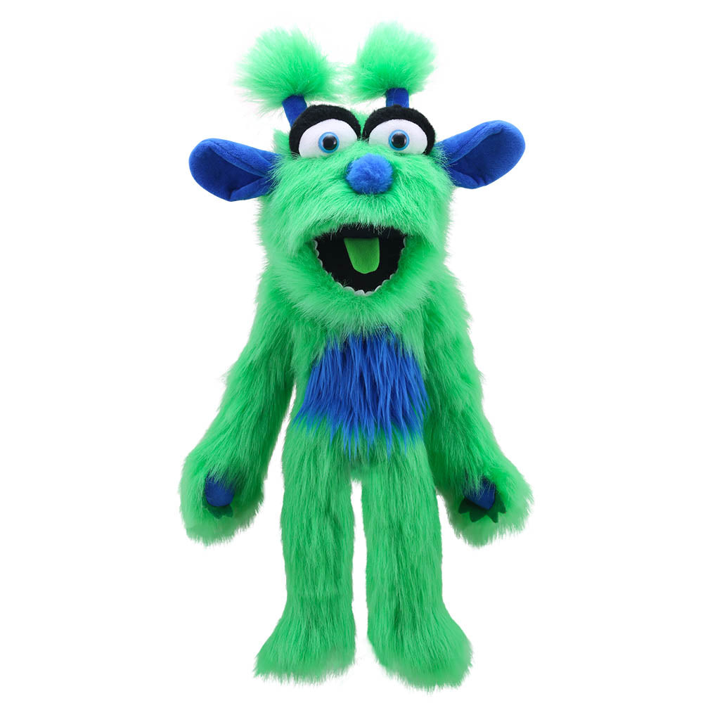 Puppet Company Käsinukke Medium Monsteri Vihreä