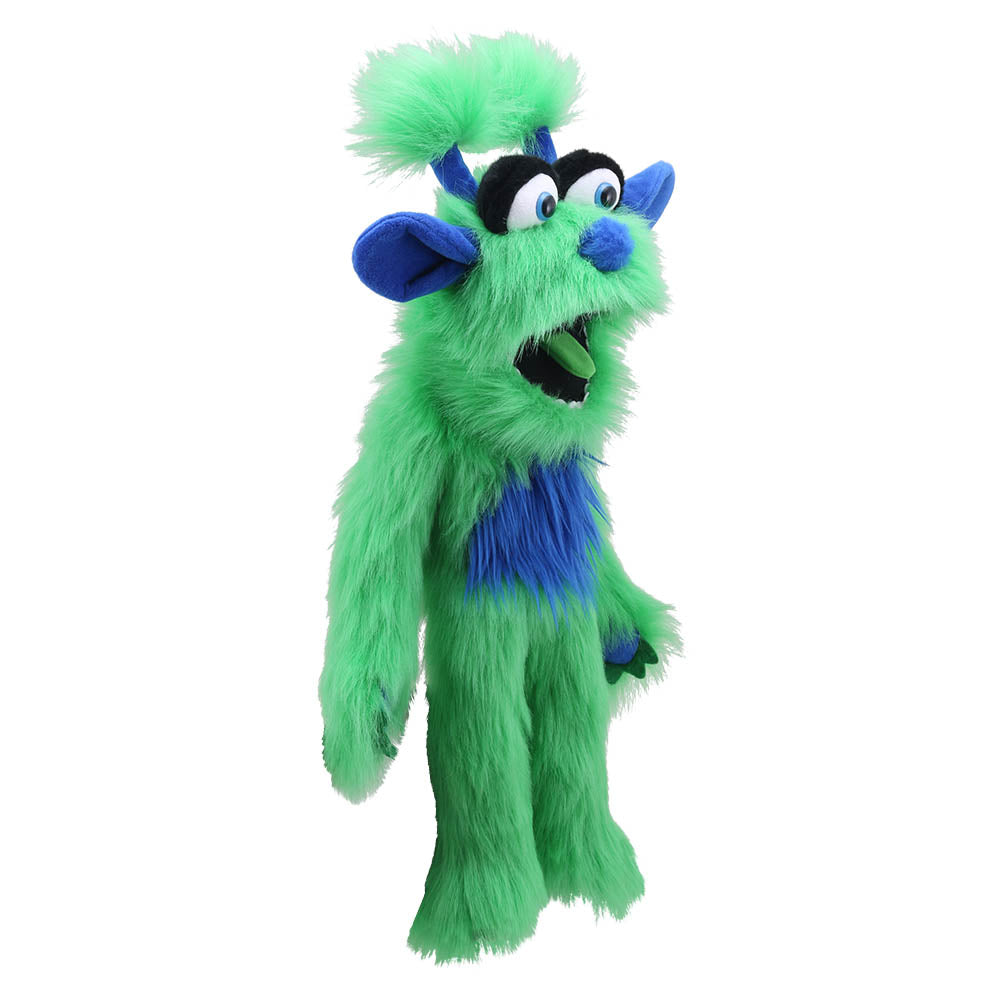 Puppet Company Käsinukke Medium Monsteri Vihreä