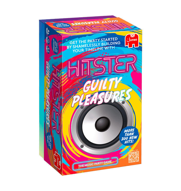 Hitster Guilty Pleasures Musiikkivisa Peli