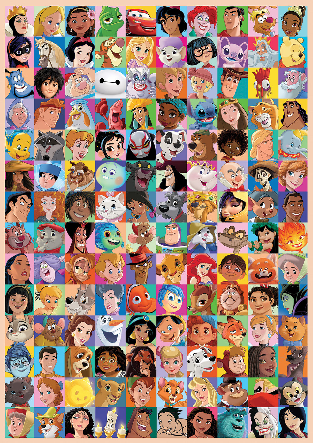 Hachette Puzzle 1000 Palan Palapeli Who's Who Disney