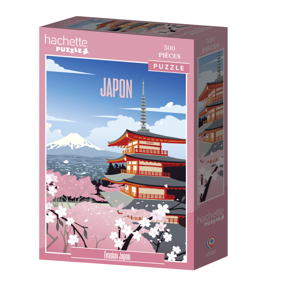 Hachette Puzzle 500 Palan Palapeli Japan