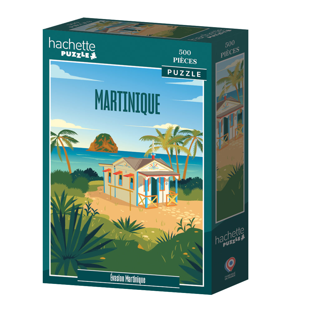 Hachette Puzzle 500 Palan Palapeli Martinique
