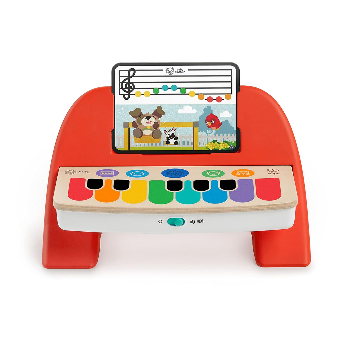 Hape Baby Einstein Cal's First Melodies Magic Touch Piano Punainen