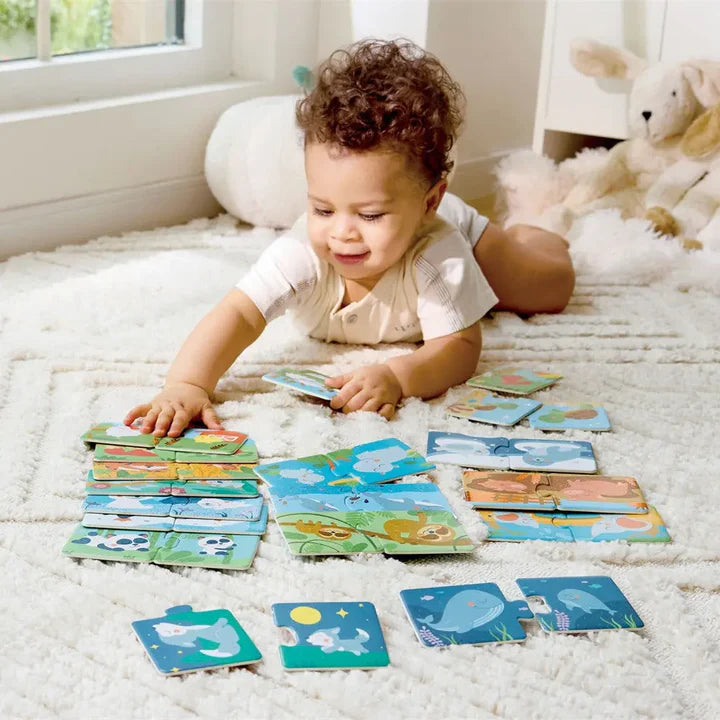 Hape Palapeli Eläimet Poikasineen