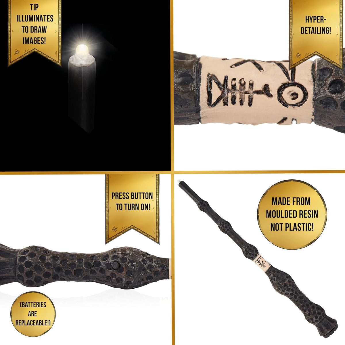 Harry Potter Taikasauva Valolla Elder Lumos