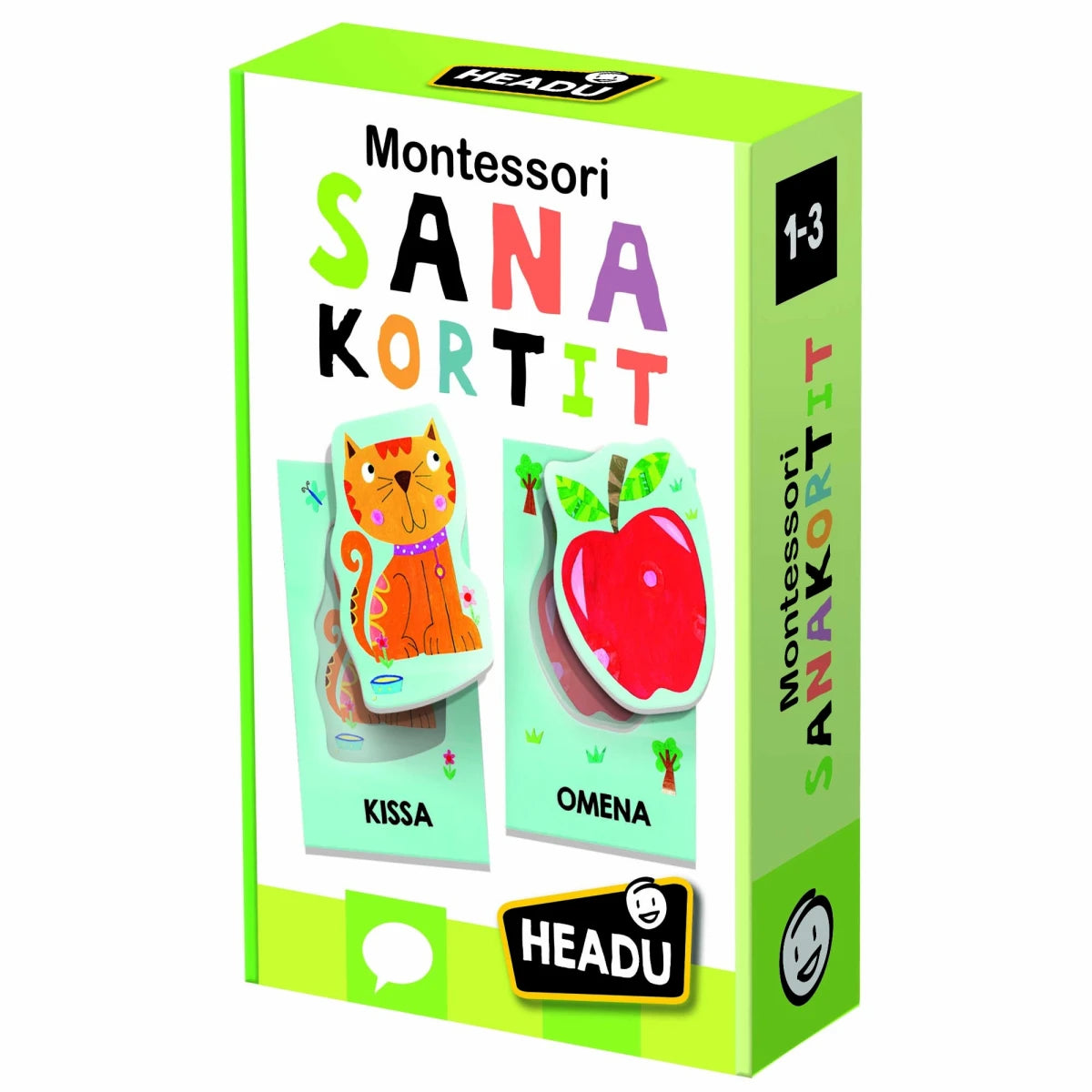 Headu Montessori Sanakortit