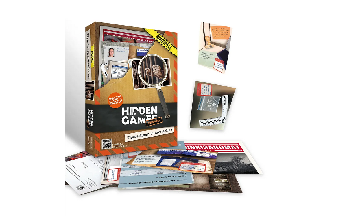 Hidden Games Rikospaikka - Täydellinen Suunnitelma "Pakohuonepeli"