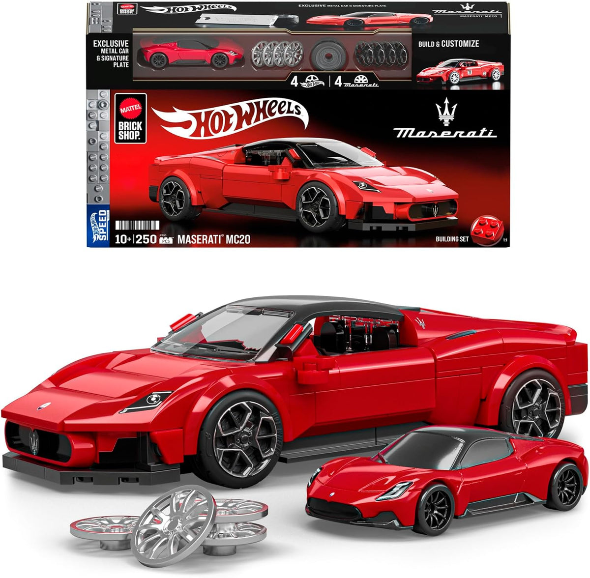 Hot Wheels Maserati Koottava Pienoismalli