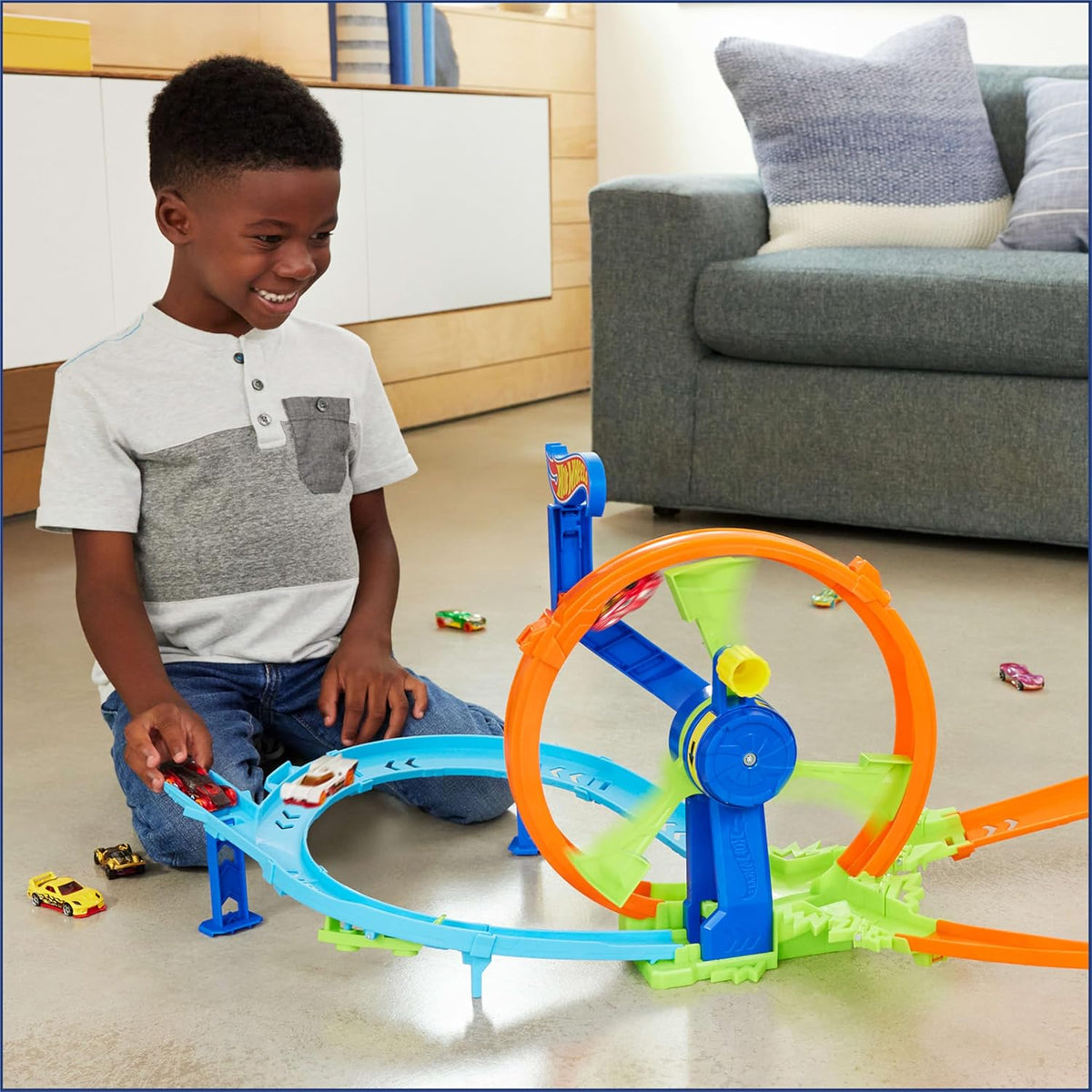 Hot Wheels Rapid Launch & Loop Autorata