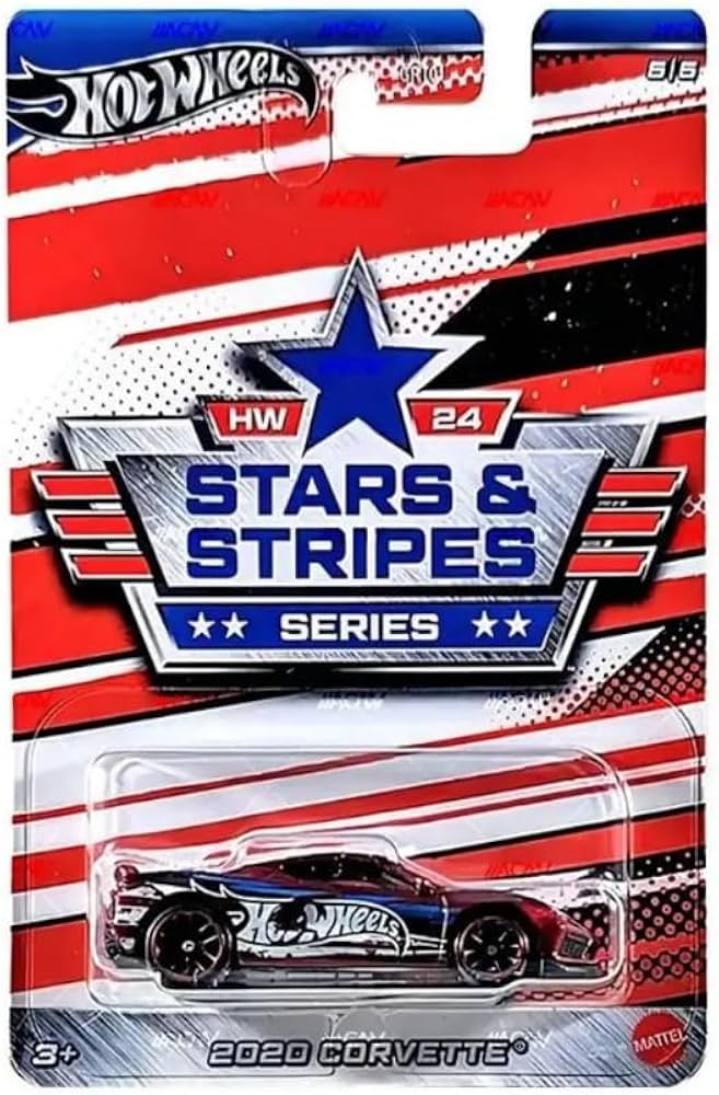 Hot Wheels Stars & Stripes Series 2020 Corvette